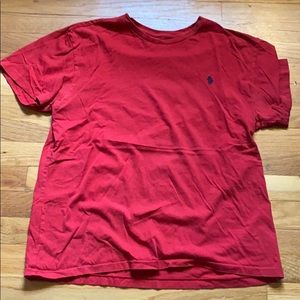 Red RL Polo Tee
